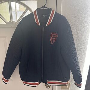 Men’s 2XL SF Giants full zip jacket!